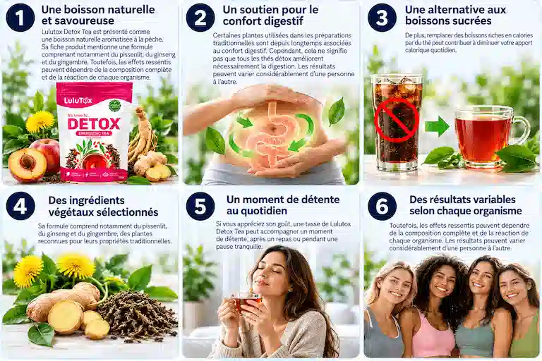 Lulutox Detox Tea Bien-être
